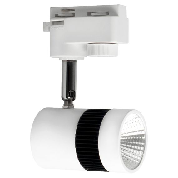 Светильник трековый поворотный LED KW-56/7W WW WH/BK | Зображення 2