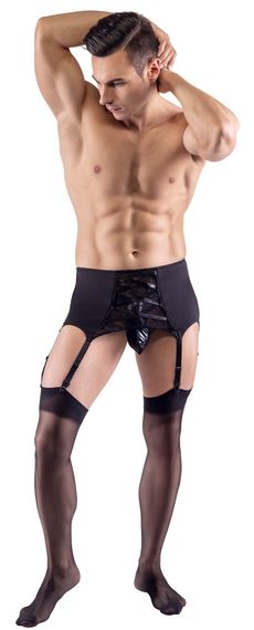 Комплект чоловічий Men's Suspender Belt M | Зображення 3