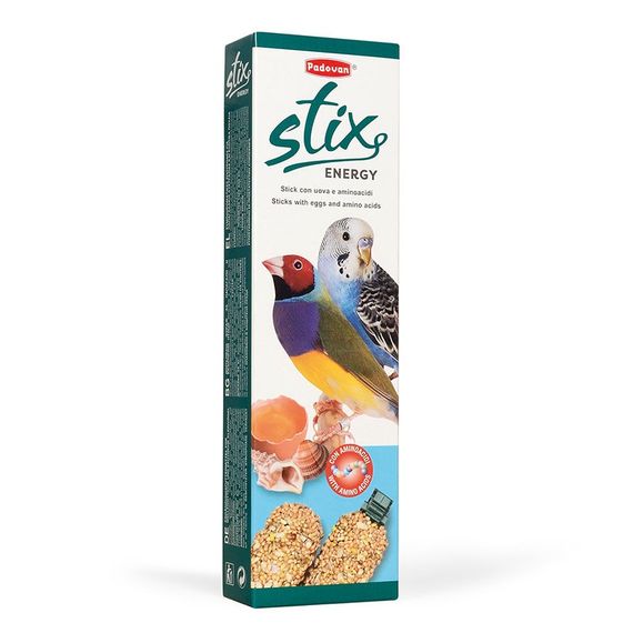 Ласощі для хвилястих папуг Padovan Stix Energy cocorite/esotici 80 гр
