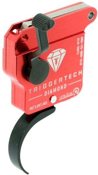 УСМ TriggerTech Diamond Pro Curved для Remington 700. Регулируемый одноступенчатый | Зображення 2