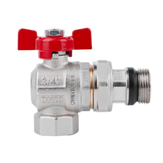 Кран кульовий Icma FAR. ROSSA 3/4" кутовий №362 | Зображення 2