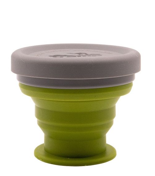 Стакан складной силиконовый Tramp с крышкой 200 ml  green (UTRC-126-green) | Зображення 4