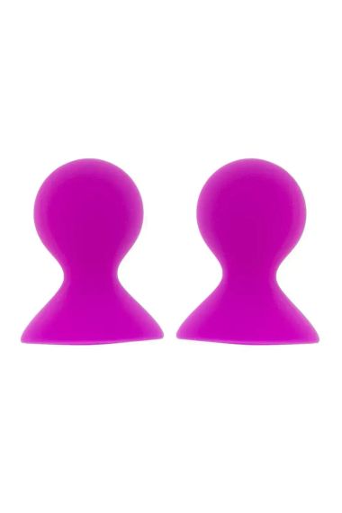 Вакуумные стимуляторы на соски Dream Toys Pleasure Pumps Nipple Suckers розовые Sex Aura | Зображення 1
