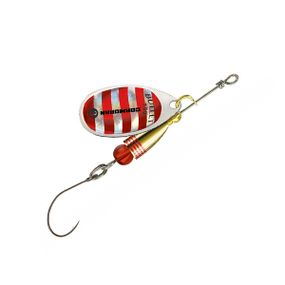 Блешня Cormoran Bullet Single Hook №2 4g #Silver/Red dots (50-85022)