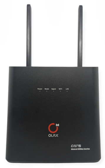 4G роутер Olax Олакс AX9 PRO B + подарунок WIFI модем під сім карту 4G модемом акумулятор 4000 mAh дві антени мобільний | Зображення 2