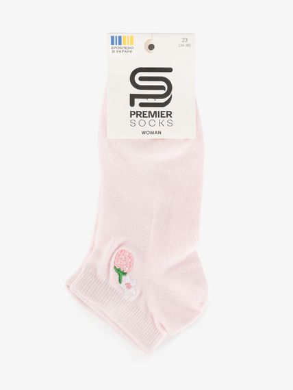 Шкарпетки жіночі короткі PremierSocks 14В35/3V 36-38 Рожевий shop (4820203390861) | Зображення 3