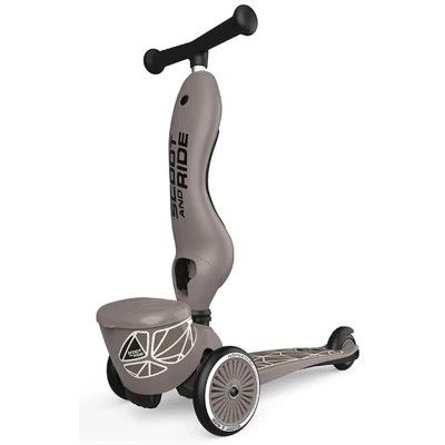 Самокат Scoot&amp;Ride Highwaykick-1 Lifestyle коричневый (SR-210621-BROWNLINES)