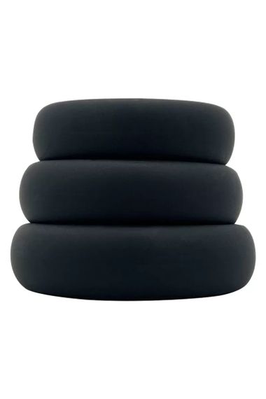 Набор эрекционных колец Alive Sensual Pleasure Rings черные sexstyle | Зображення 2