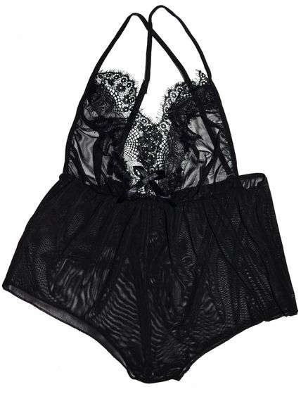 Пеньюар Боді Babydoll XL Чорний 2045-2 | Зображення 2