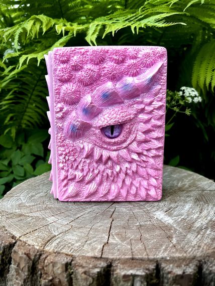 Блокнот “Драконів Око” — фентезійний записник A5 із 3D обкладинкою (7 кольорів) | Зображення 6