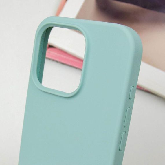 Чохол Silicone Case Full Protective (AA) NO LOGO для Apple iPhone 16 Pro Max (6.9") Бірюзовий / Beryl | Зображення 3
