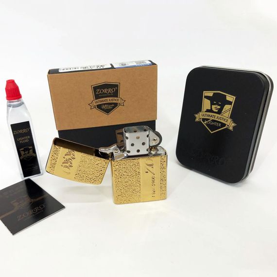 Зажигалки бензиновые Zorro HL-358 / Зажигалки подарки для мужчин / PG-394 Ветрозащитная зажигалка | Зображення 5