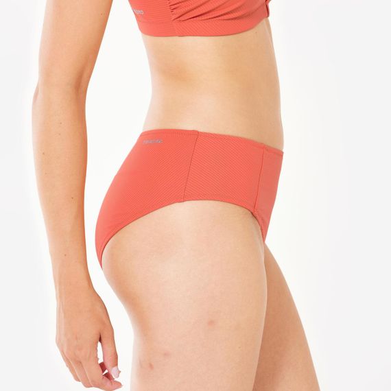 Низ купальника 100 Lila жіночий теракотовий в рубчик - XL | Зображення 4