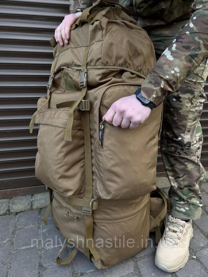 Тактичний армійський рюкзак 120 л, койот | Зображення 4