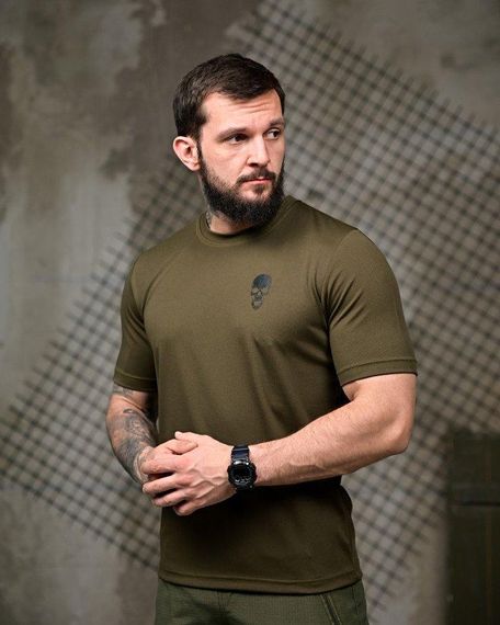 Тактична потивогонна футболка Дева 7.62 олива ПП7813 | Зображення 2