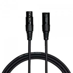 Кабель мікрофонний Cascha CCS-M1BK1 (Standard Line XLR, Black, 1 м)