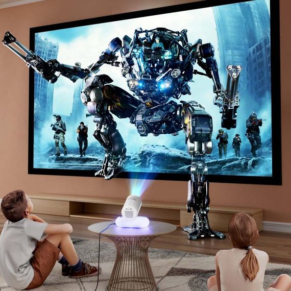 Проектор 4k Android K8 White | Зображення 1