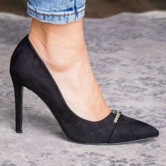 Туфли женские Fashion Becka 2533 38 размер 245 см Черный | Зображення 2