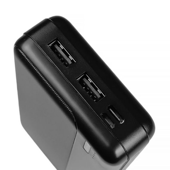 Power Bank - Портативна батарея 20.000 mAh. чорний - GP-20B GRUNHELM | Зображення 4