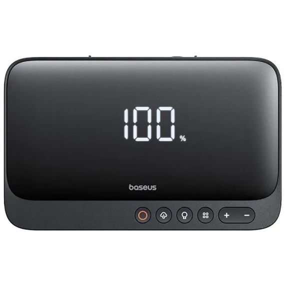Пусковий пристрій (бустер) для автомобіля Baseus Super Energy 6000 mAh (C00245902111) Cluster Black | Зображення 1
