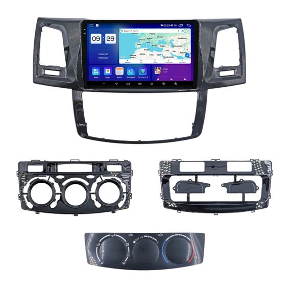 Штатна магнітола серії Mekede M200S 2K під Toyota Fortuner 1 AN50 AN60 HILUX Revo Vigo 2008-2014 (F3) 9 дюймів