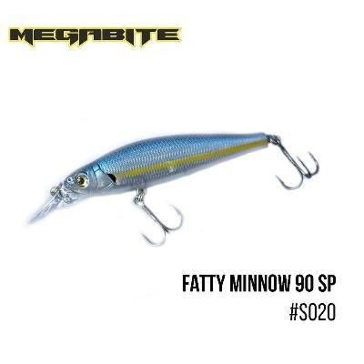 Воблер Megabite  Fatty Minnow 90 SP (90 мм, 15,8 гр, 1,3 m) | Зображення 1