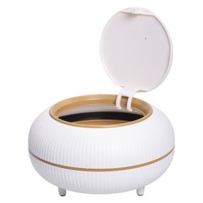 Відро для сміття настільне 23×23×13 (см) з кришкою HP-45-4