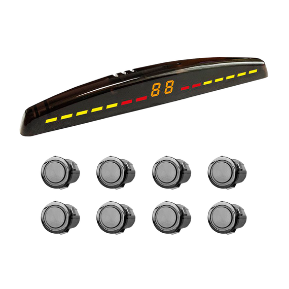 Паркувальний радар TORSSEN N800 silver 16mm