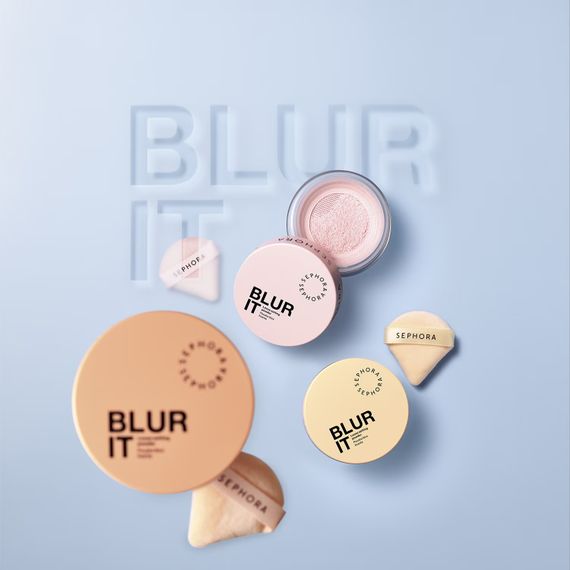 Пудра для лица Sephora Blur It Loose seting powder - 03 Brightening Banana (7,5 г) | Зображення 1