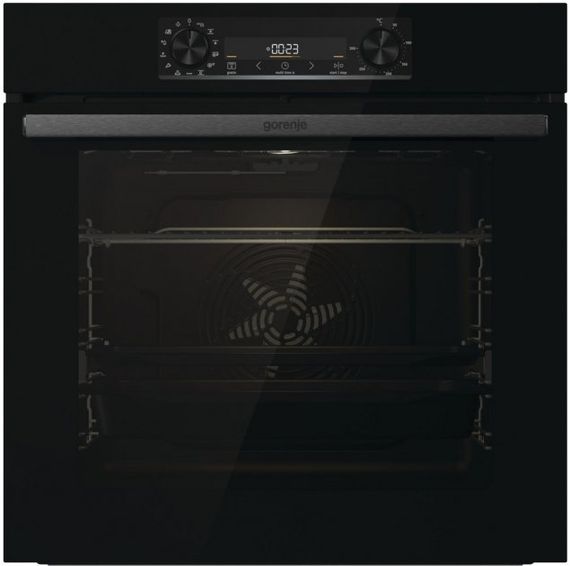 Духовка Gorenje BOS6737E13FBG/77 л/ A+/IconLed/гриль/швидке нагрівання/ приготування на пару/телескопічні напрямні/чорний (BOS6737E13FBG)