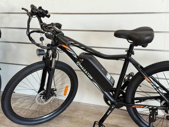 Електровелосипед Maraton Carerra Black 500W 36V/13Ah | Гірський електробайк 26", швидкість 42 км/год, Shimano 7 speed | Зображення 2