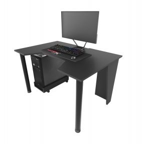 Стол геймерский ZEUS GAMER-1 черный