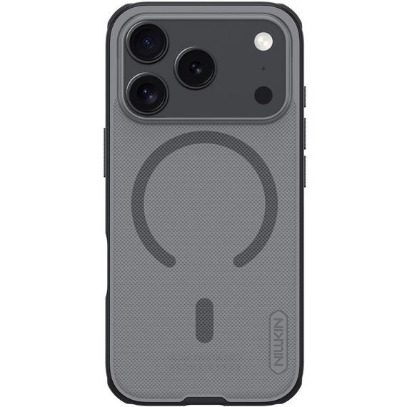 Чохол Nillkin Matte Magnetic Pro для Apple iPhone 17 Pro (6.3") Transparent black | Зображення 3