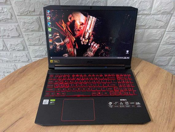 Ноутбук Acer Nitro AN515-55 15.6"FHD/IPS/144Hz/i5 10300H/8/SSD512/GTX1650-4Gb
