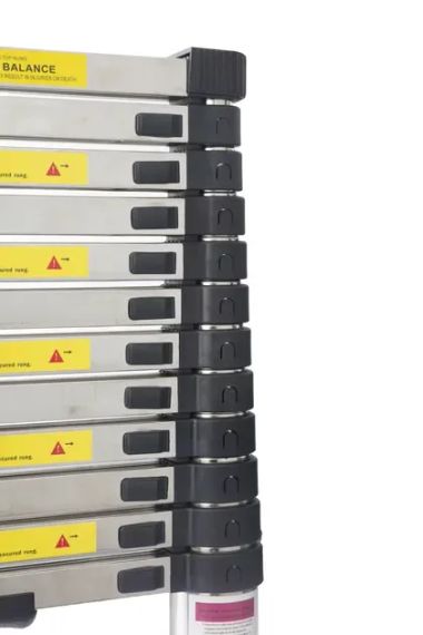 Лестница телескопическая LN-2,7/2,7 м (Профессиональная) нержавейка | Зображення 1