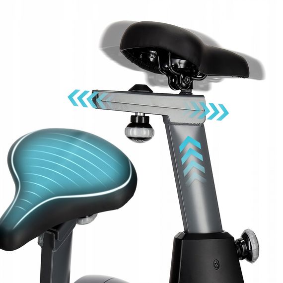 Велотренажер магнітний 4FIZJO Pro+ TBIKE05 Black/Blue (P-5905973401630) | Зображення 4