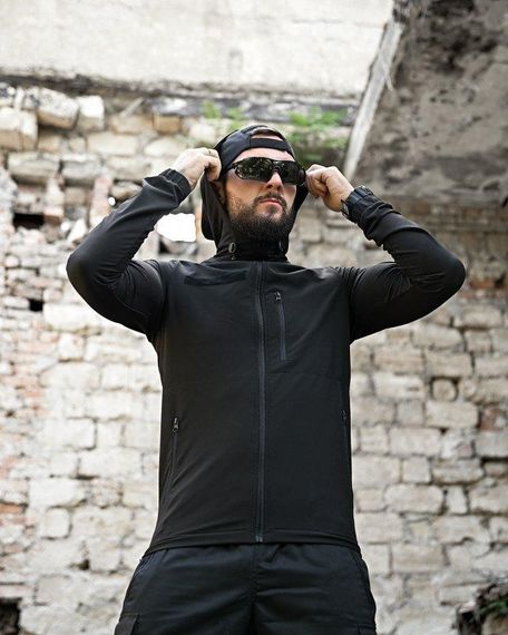 Полегшена тактична куртка Cambodia чорна поліція НП4881 | Зображення 7