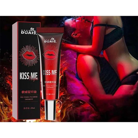 Жіночий збудливий гель Dual Kiss Me 20 мл. – Інтимне мастило | Зображення 2
