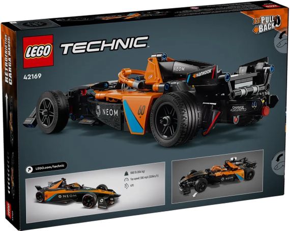 Конструктор LEGO Technic Автомобіль для перегонів NEOM McLaren Formula E 42169 | Зображення 1