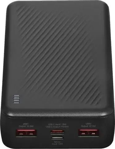 Повербанк Borofone J56A 20000 mAh/ Зарядное устройство / Power Bank 2xUSB, Type C, micro-USB | Зображення 2