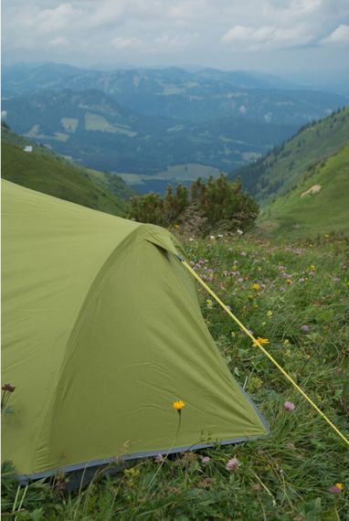 Намет Vango Soul 200 Treetops Палатка двомісна зелена на природу Палатка для пари для відпочинку компактна | Зображення 3