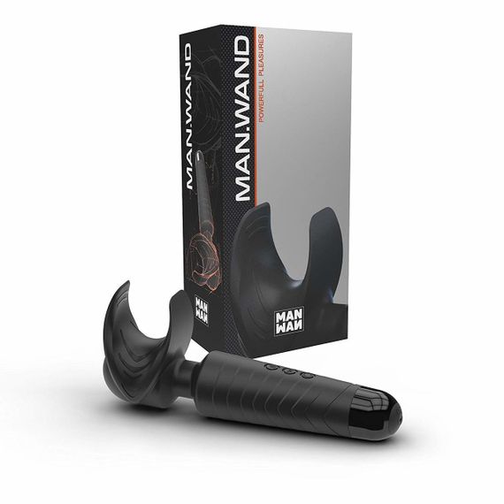 Мастурбатор-вибромассажер Manwan MAN.WAND, отлично для пар, вибро-минет, 20 режимов sexstyle | Зображення 1