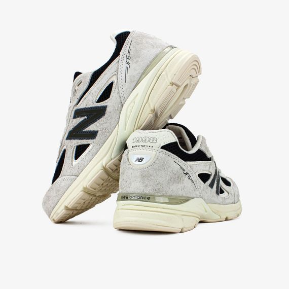 Кросівки весна літо New Balance сітка бежевий/чорний | Зображення 3