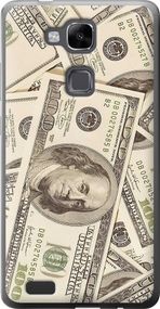 Чехол на Huawei Ascend Mate 7 Доллары "3016u-140-17620"