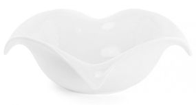 Набір 2 порцелянових салатника "White City Опера" 700мл (біла порцеляна)