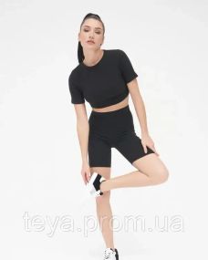 Спортивний костюм для жінок чорний колір XL FI_002143