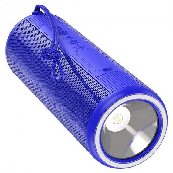Портативная Bluetooth-колонка Hoco HC11 з ліхтариком Bora sports BT speaker Blue (HC11) | Зображення 1