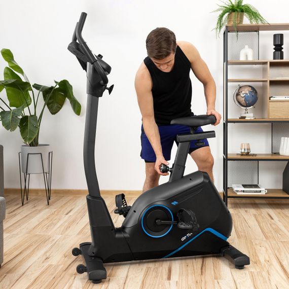 Велотренажер Gymtek XB4500 электромагнитный синий | Зображення 7
