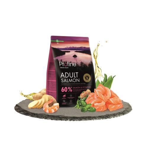 Корм сухой Profine Salmon and Potatoes для взрослых собак всех пород, с лососем и картофелем, 3 кг | Зображення 1