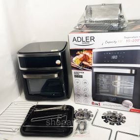 Фритюрница со съемным поддоном без масла Adler, Аэрогриль для дома и кухни бытовой BS-47
